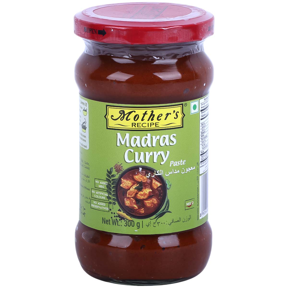 Mothers Recipe Madras Curry Paste 30g