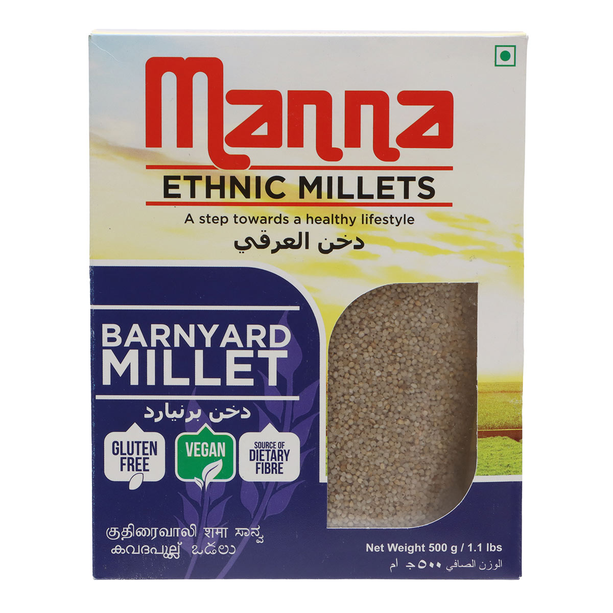 Manna Ethnic Barnyard Millets 500g