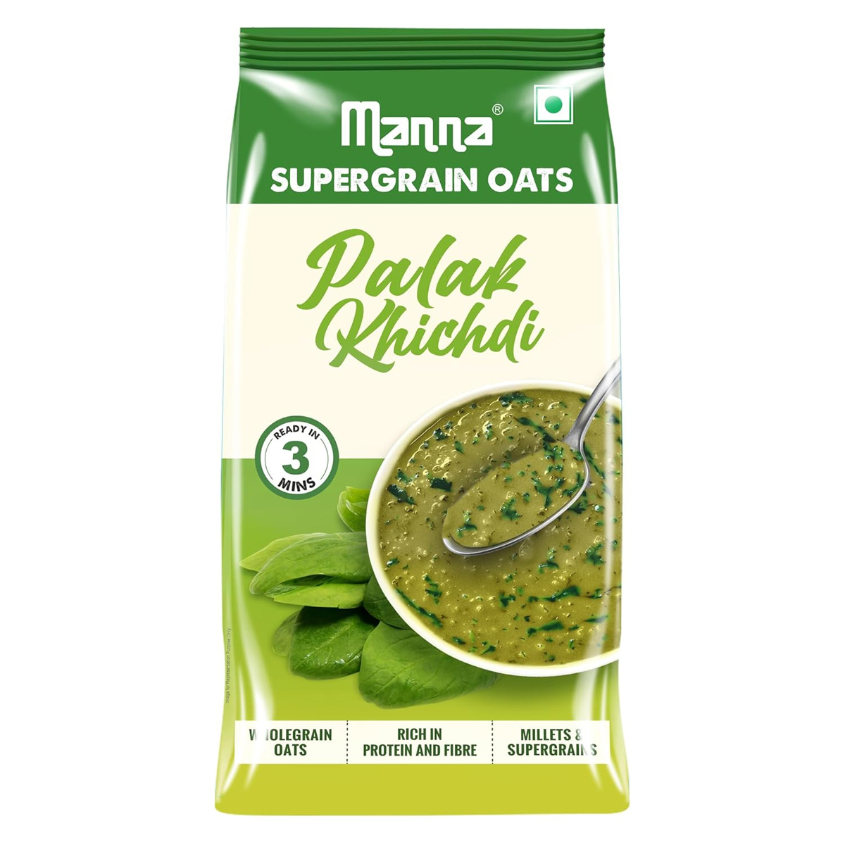 Manna Super Grain Oats Palak Khichdi 450g