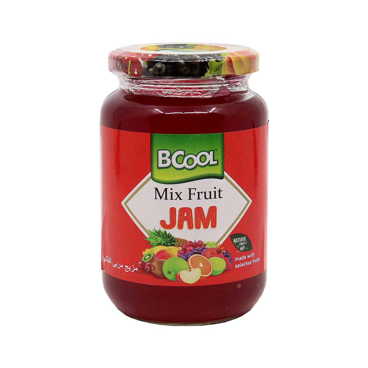 Bcool Jam Mix Fruit 450g