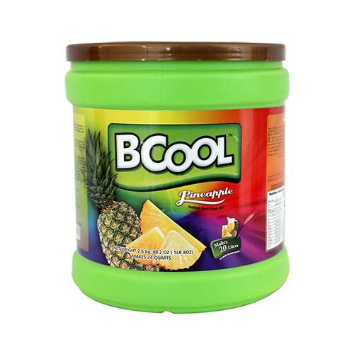 Bcool Pineapple Powder Instant Drink 2.5kg