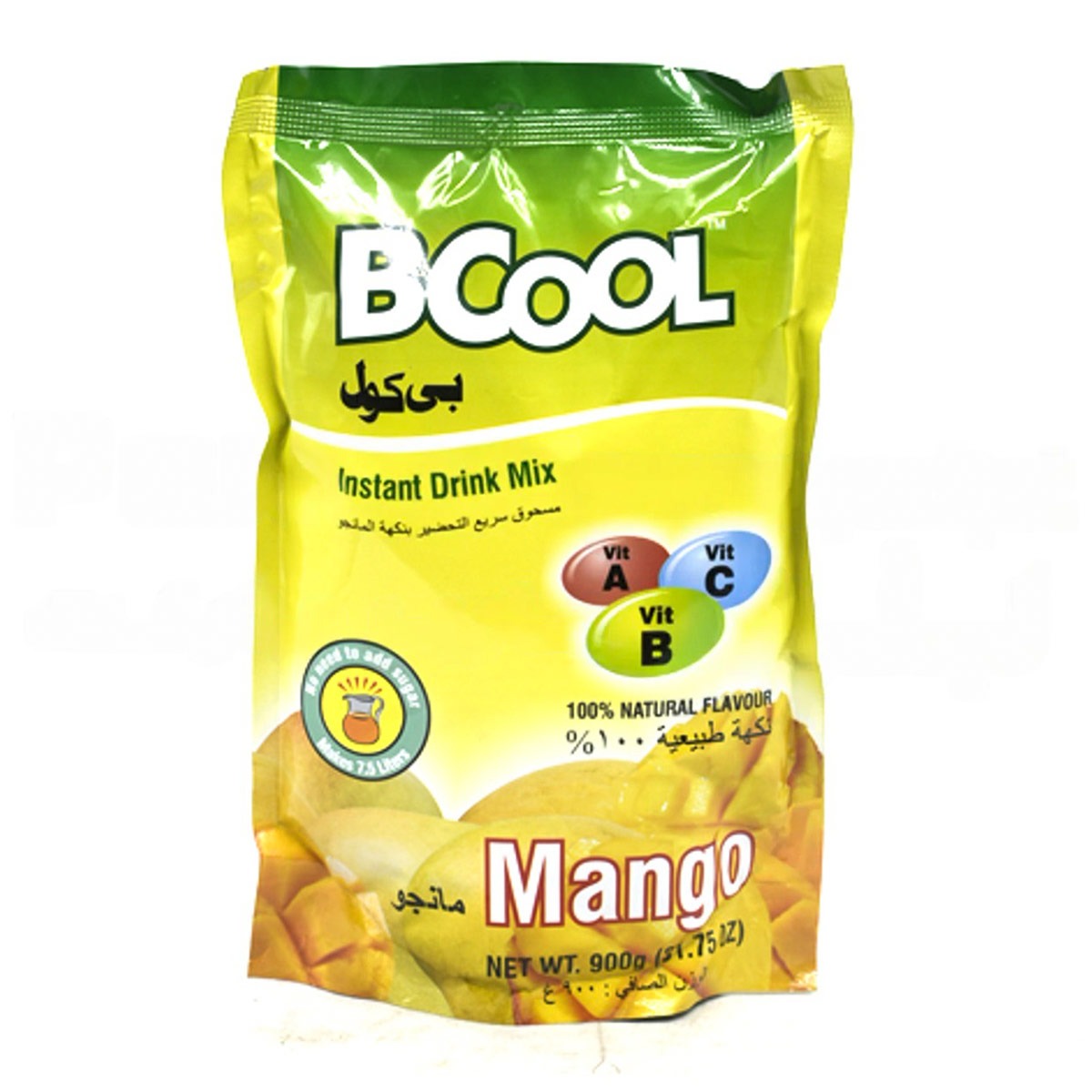Bcool Instant Drink Mango 900g