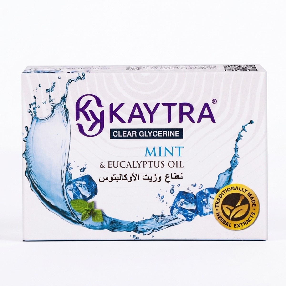Kaytra Clear Glycerine Bathing Bar Mint & Eucalyptus Oil 125g