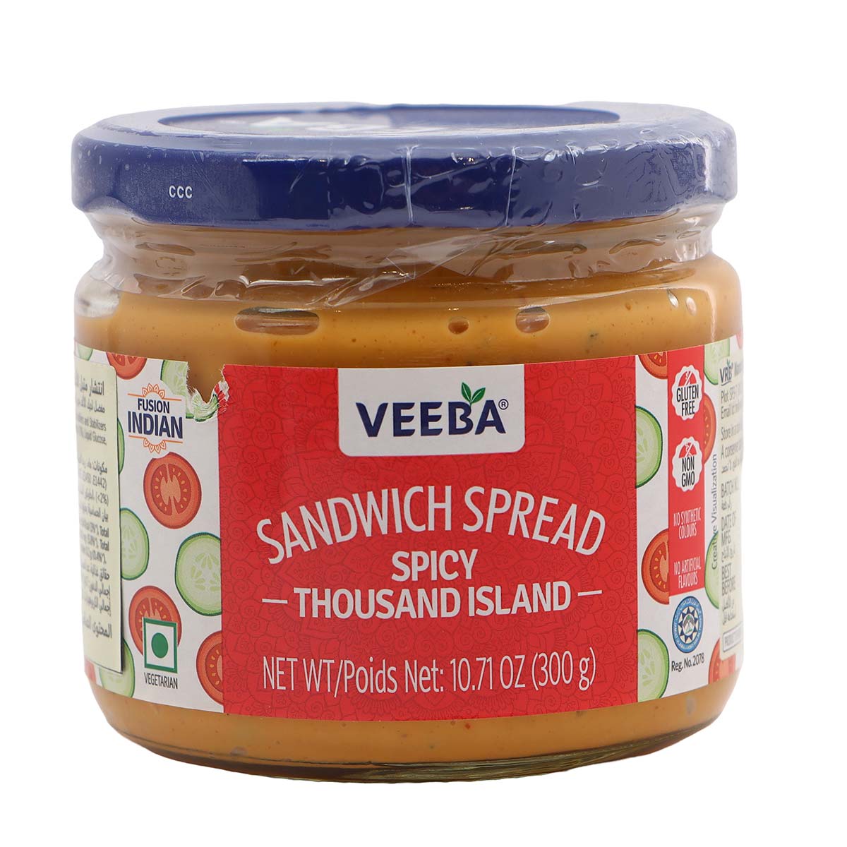 Veeba Sandwich Spread Spicy Thousand Island 300g