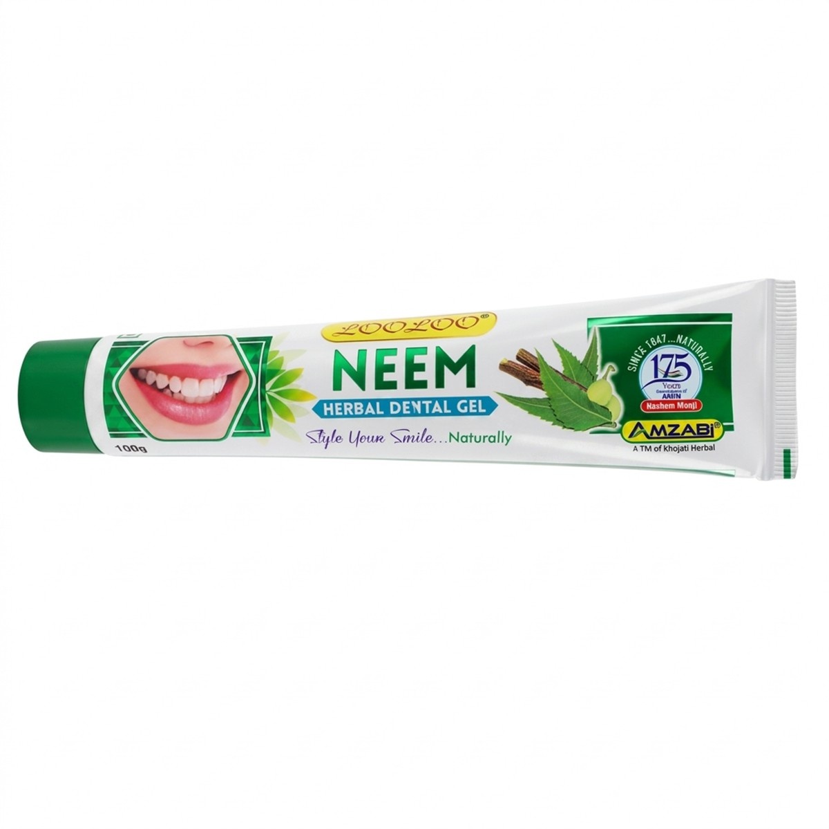 LooLoo Neem Herbal Dental Gel 100g