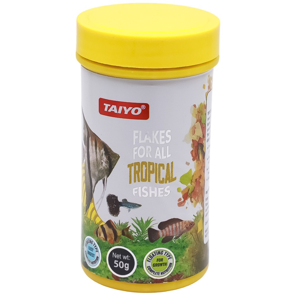 Taiyo Fish Food Tropical Flakes 50g