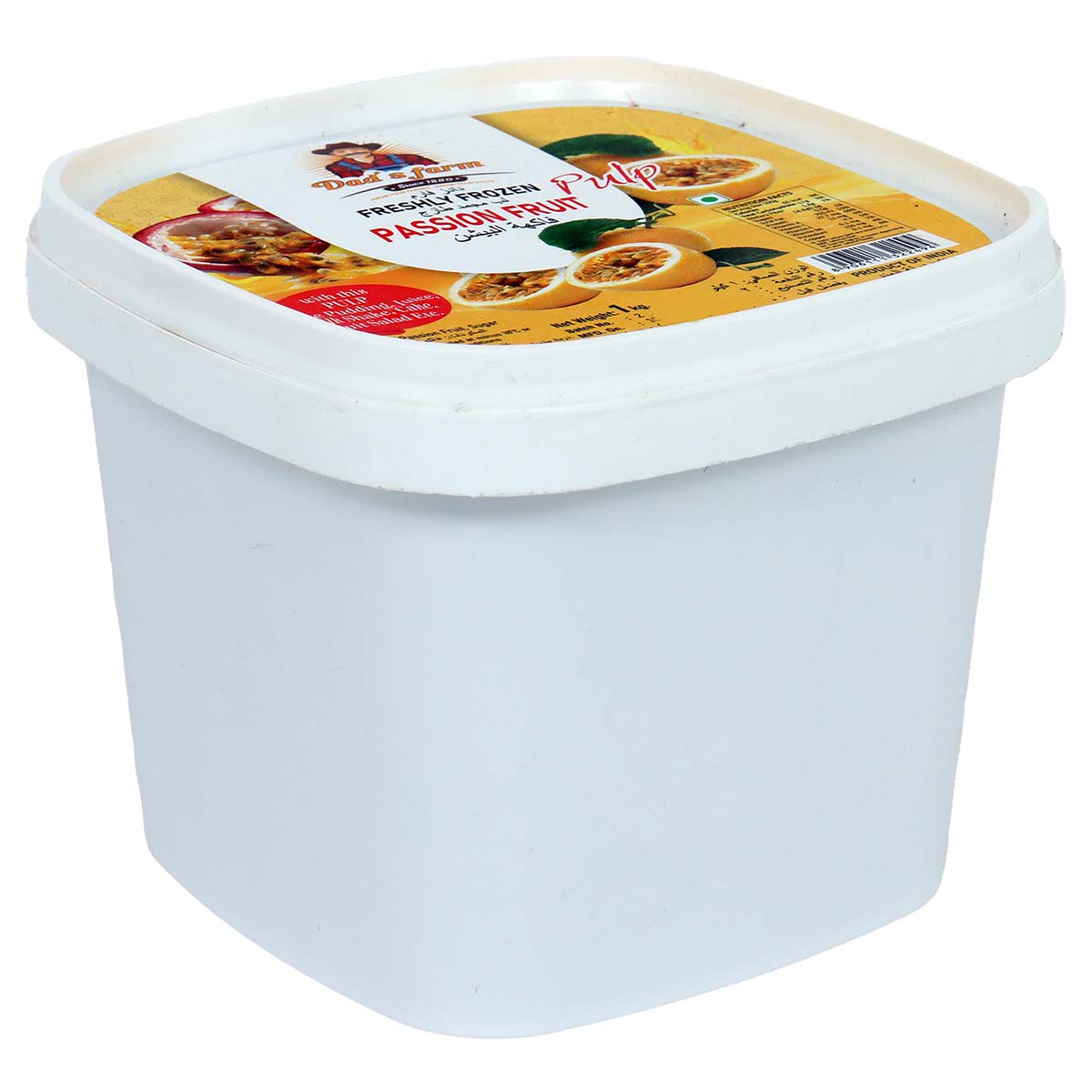 Dads Farm Freshly Frozen Passion Fruit 1kg
