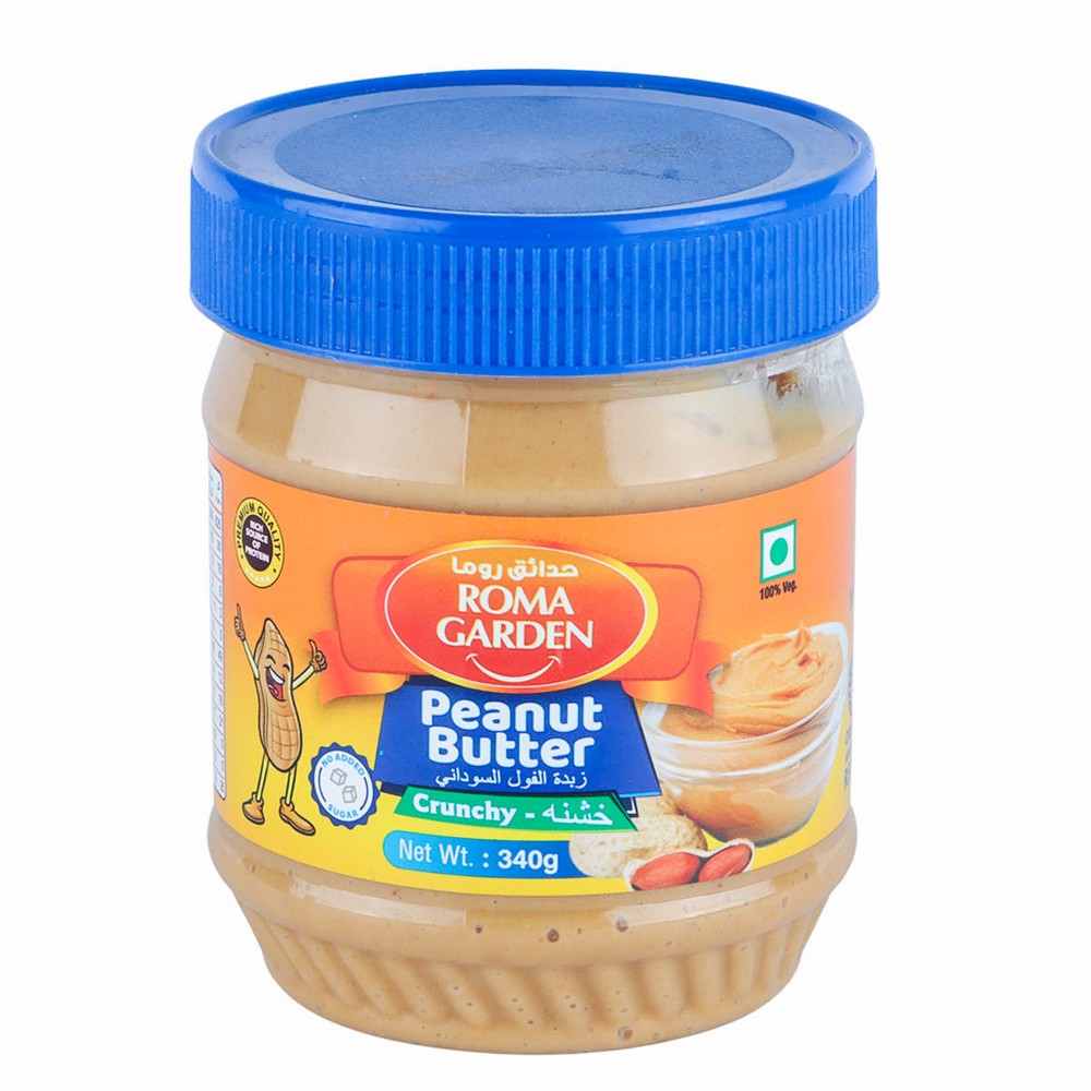 Roma Garden Peanut Butter Crunchy 340g