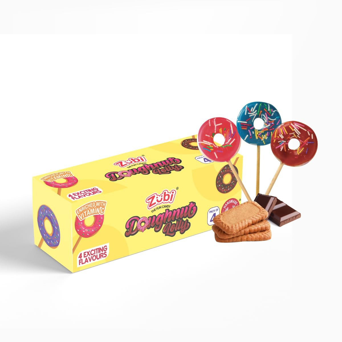 Zubi Doughnut Lolly 30g
