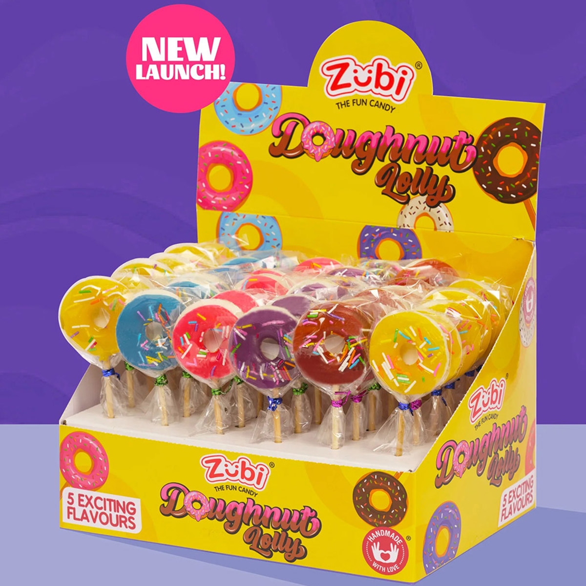 Zubi Doughnut Lolly 36x30g