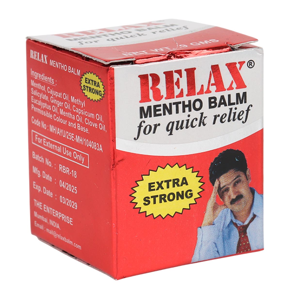 Relax Mentho Balm Extra Strong 9g