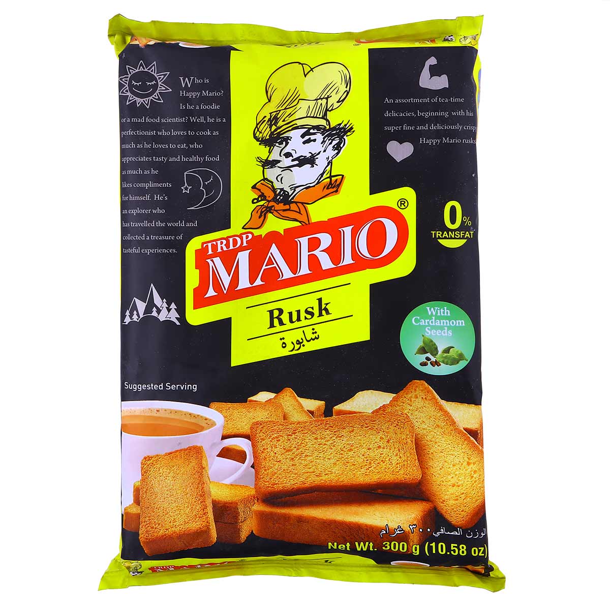 Mario Wheat Rusk With Cardamom 300g
