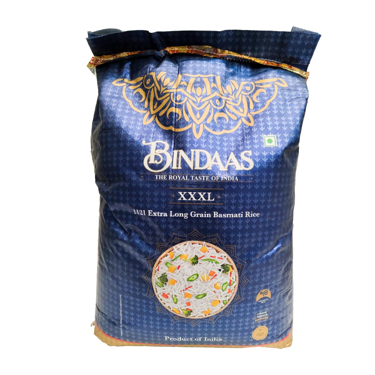 Bindaas Premium Basmati Rice Extra Long Grain 20kg