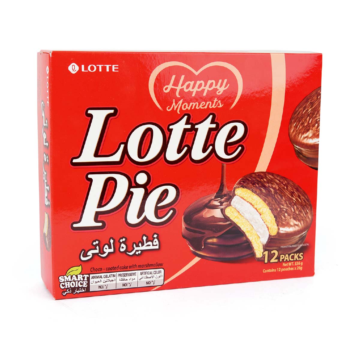 Lotte Pie 12 X 28gm