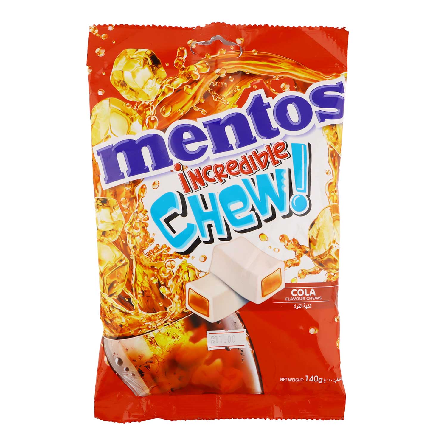 Mentos Incredible Chew Cola Flavor 140g
