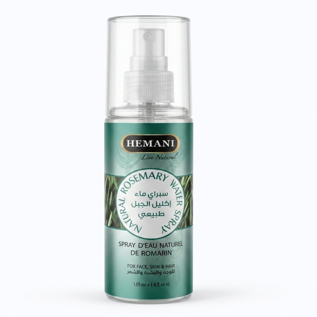 Hemani Natural Rosemary Water Spray 120ml
