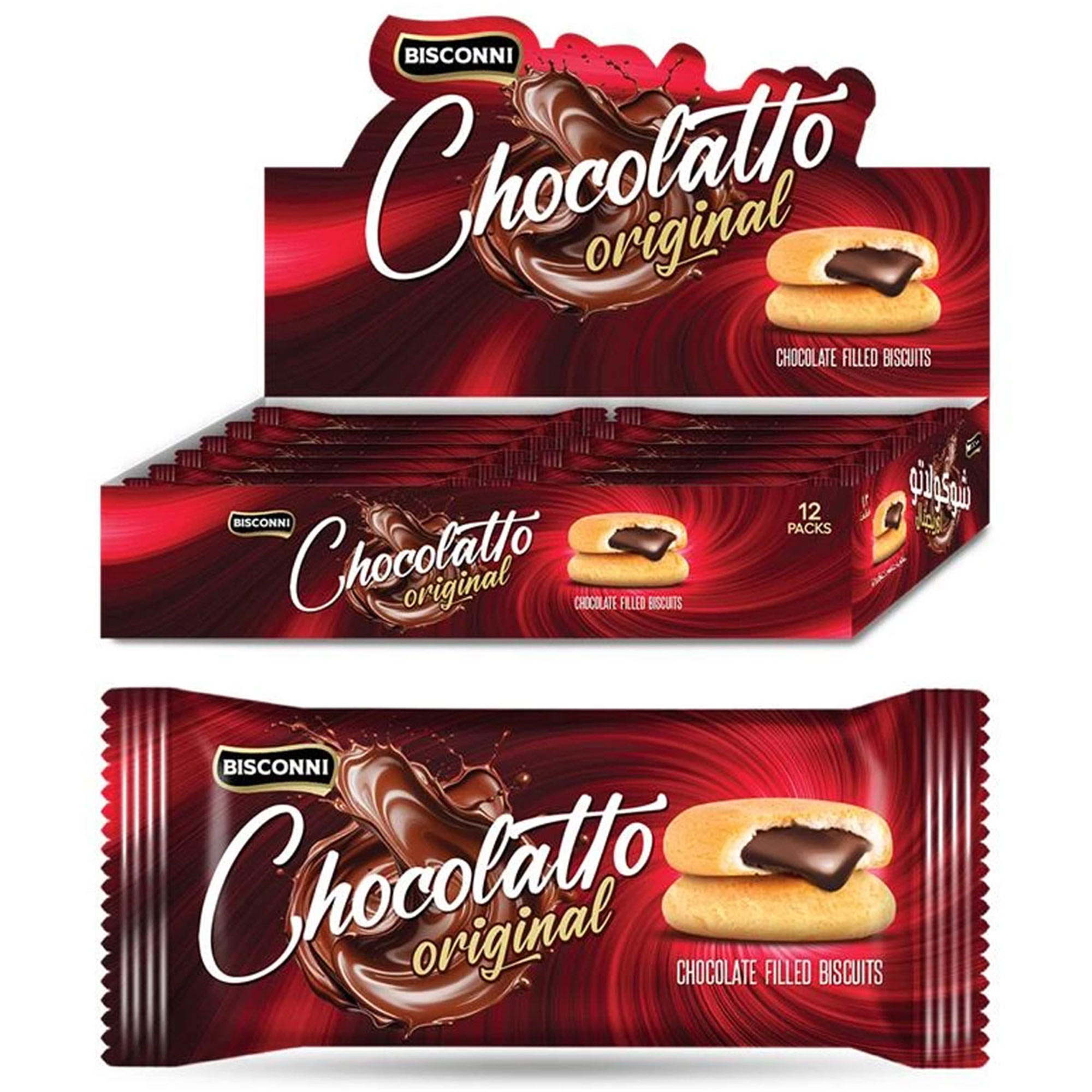 Bisconni Chocolate Original Biscuits 36g