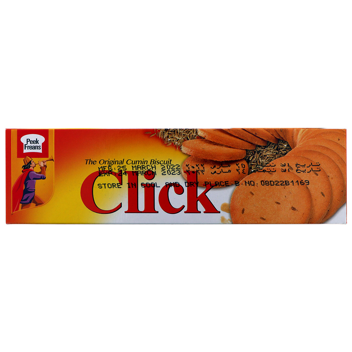 Peek Freans Click The Original Cumin Biscuits 142g