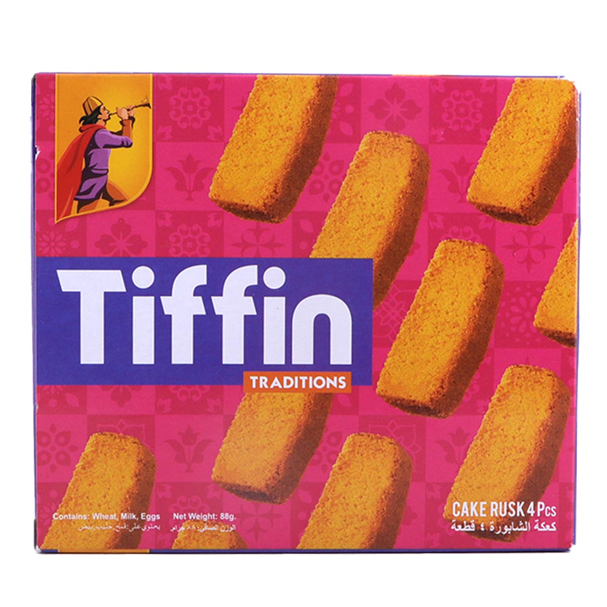 EBM Tiffin Rusk Snack Pack 88g