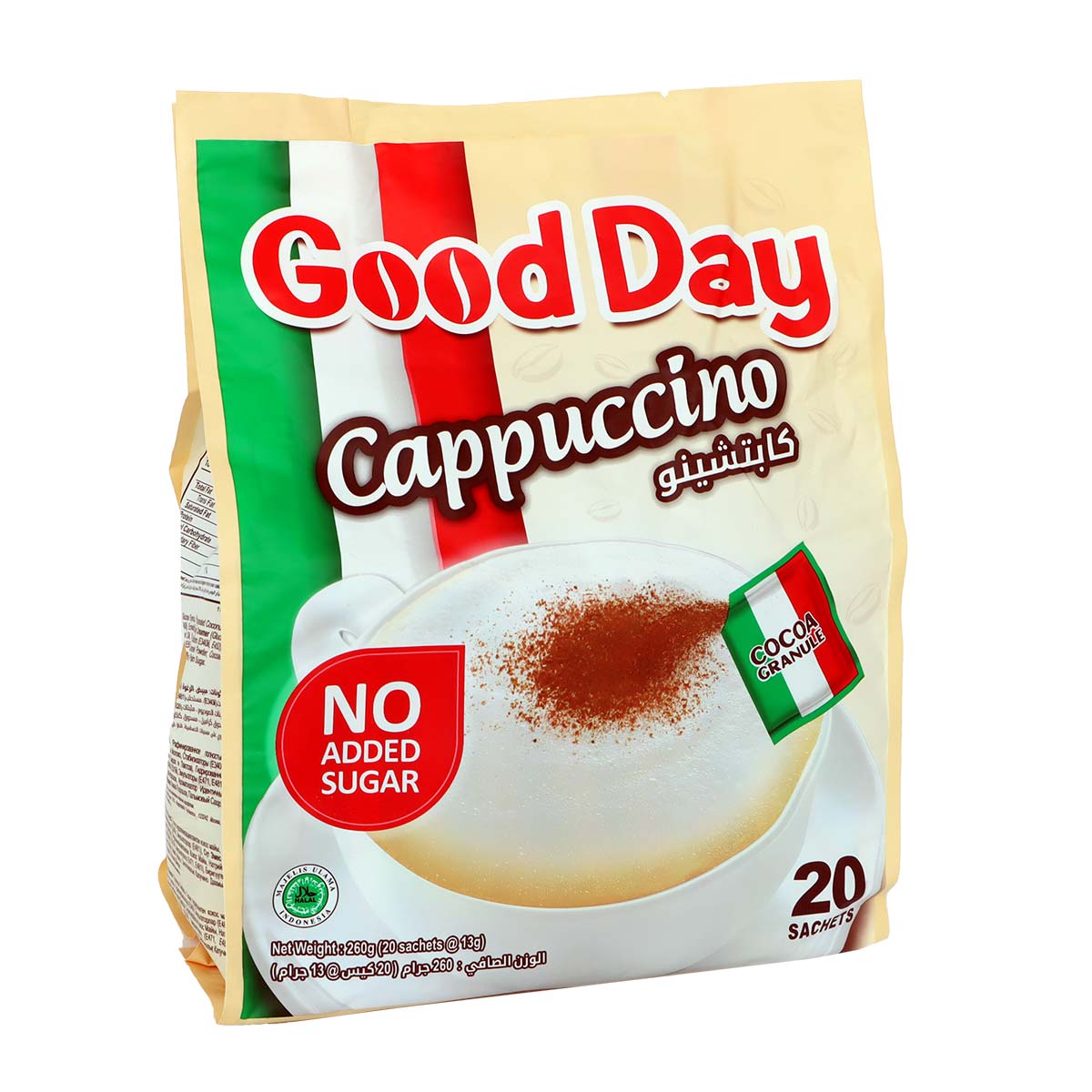 Good Day Cappuccino Instant Coffee 20x13g