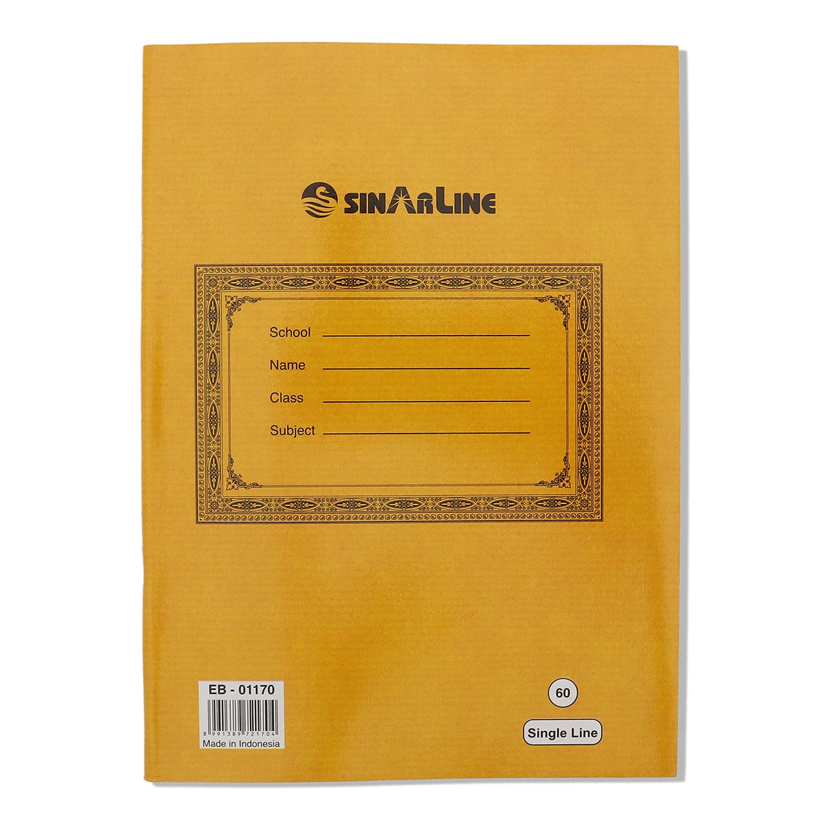Arabic 60 Sheet Note Copy