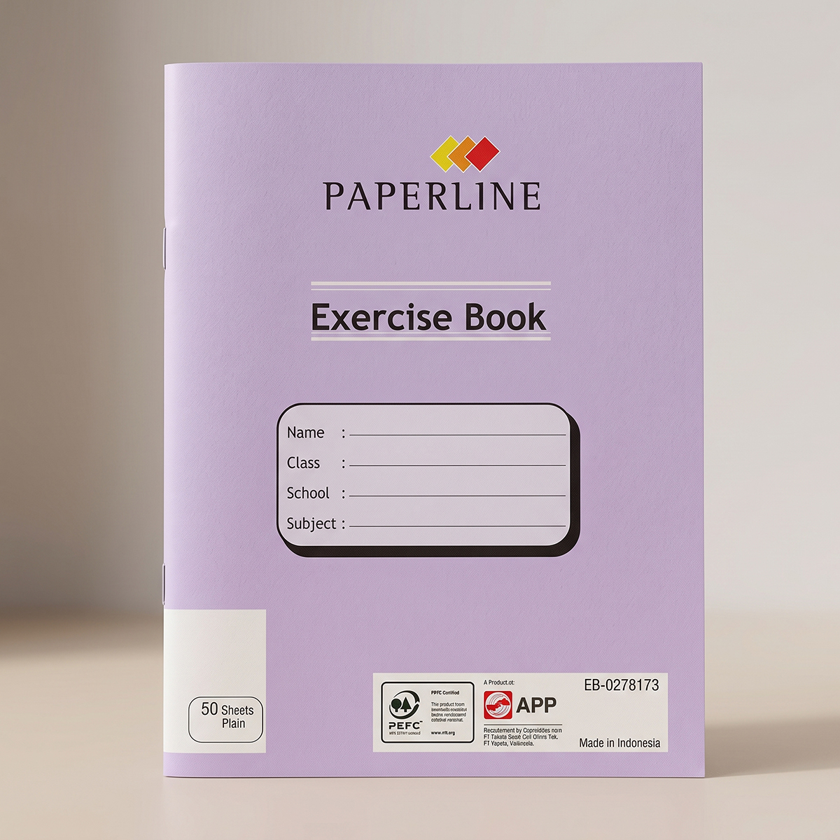  Plain Book 50 sheet 