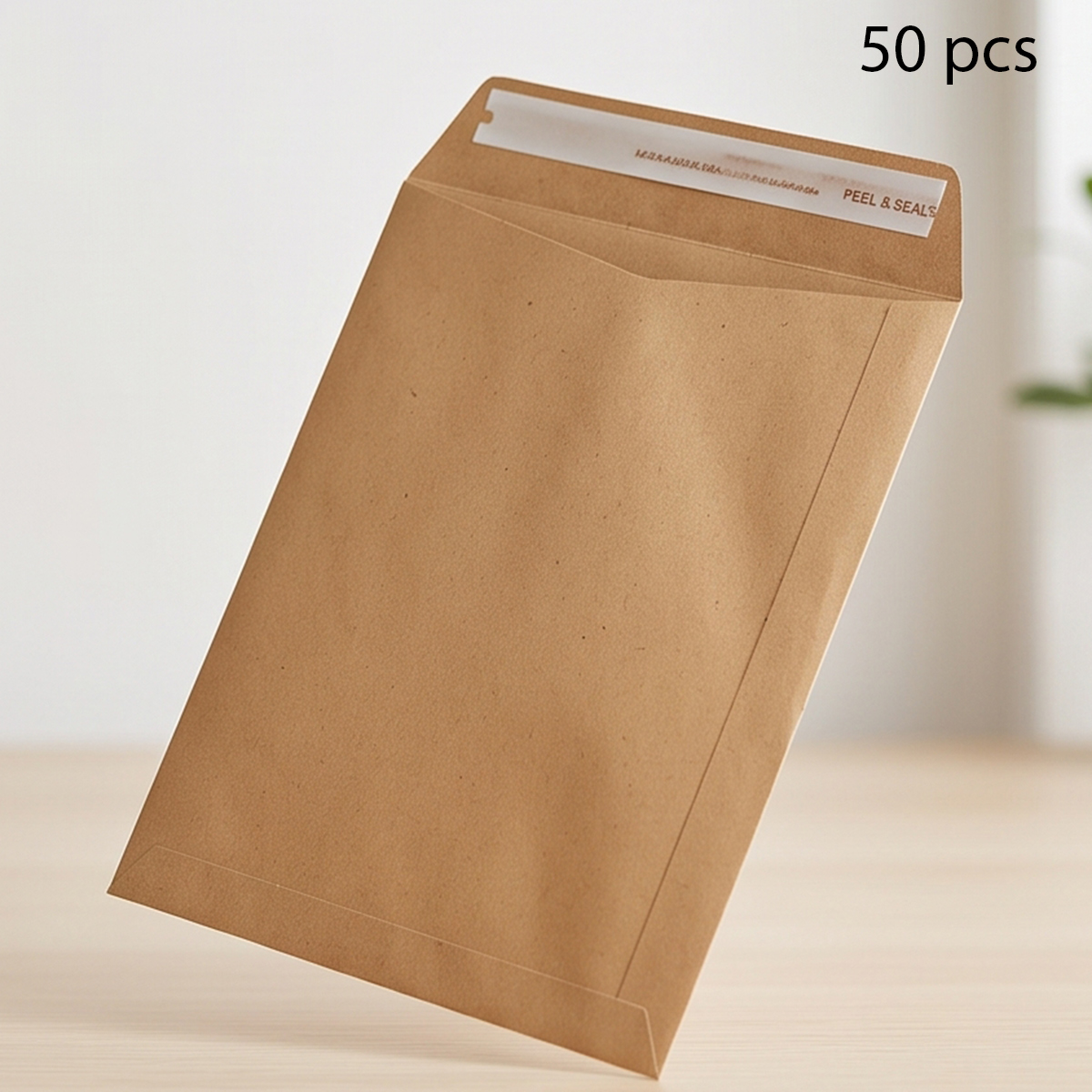 Flamingo Brown Manila Envelopes 50 Pieces
