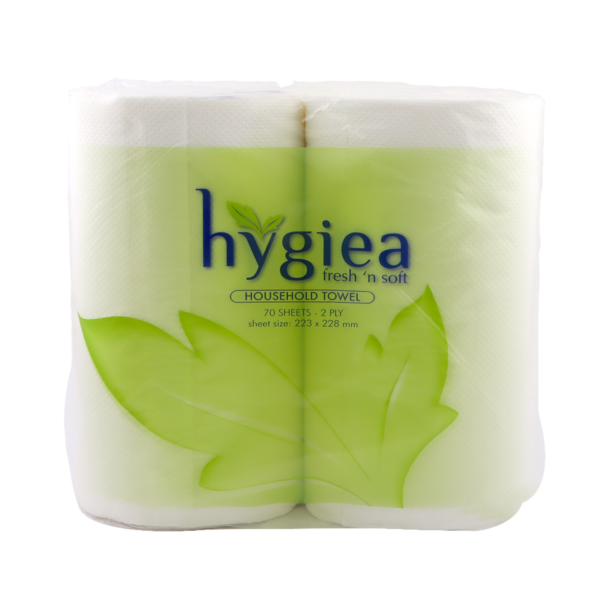 Hygiea Household Towel 2 Roll Pack