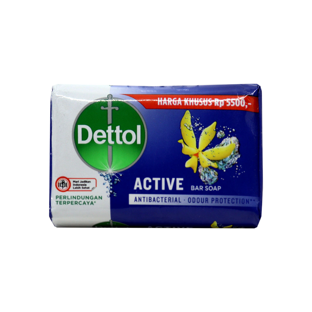 Dettol Antibacterial Active Bar Soap 100g