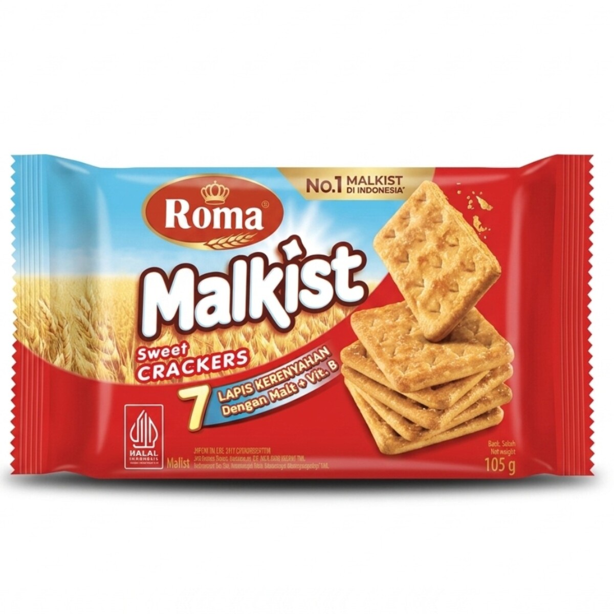 Roma Malkist Sweet Crackers 105g