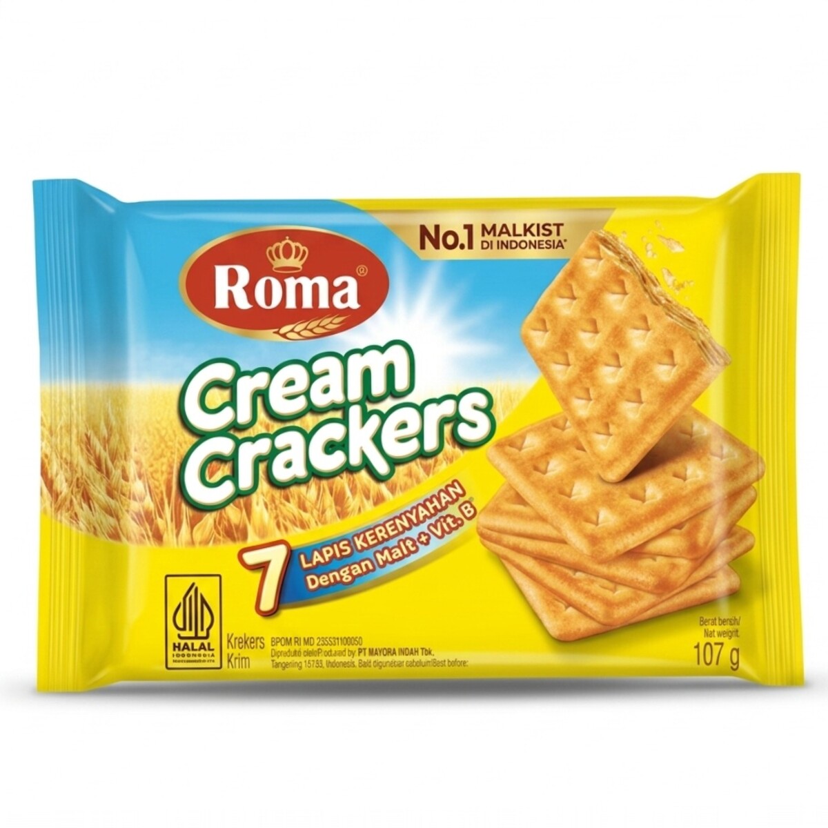 Roma Cream Crackers 107g