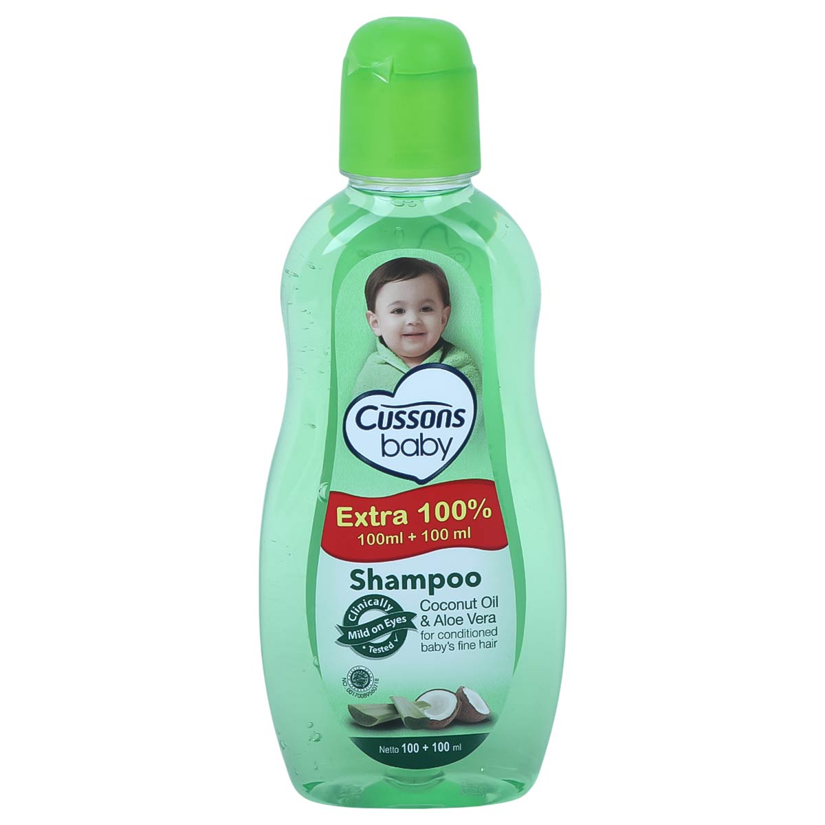 Cussons Coconut Oil Aloevera Baby Hair Shampoo 100 100 ml