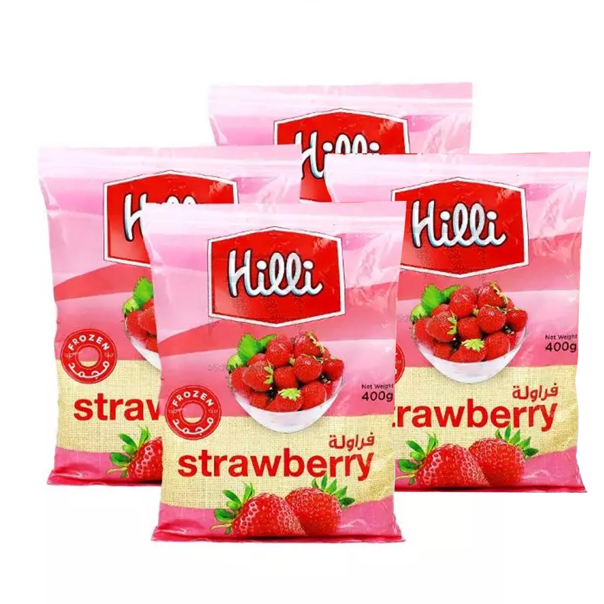 Hilli Frozen Strawberry 4x400g