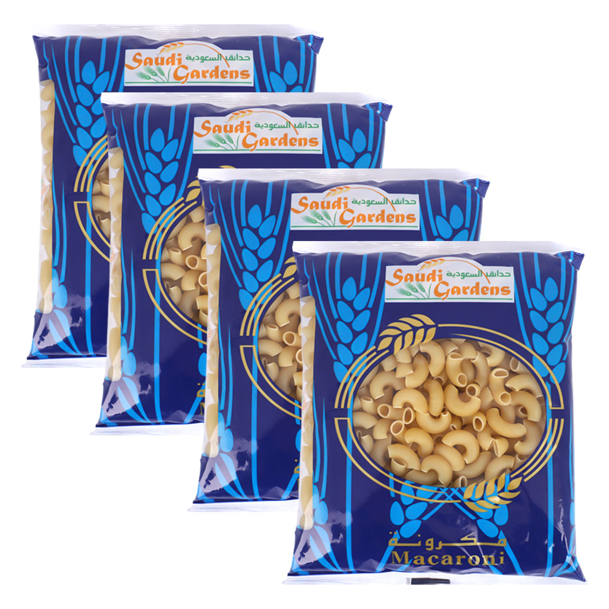 Saudi Gardens Macaroni Assorted 4X400g