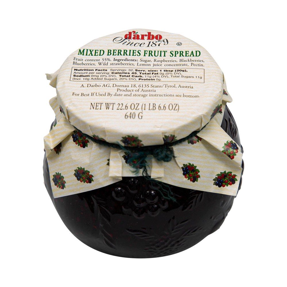 Darbo Mixed Berries Fruit Spread 640g