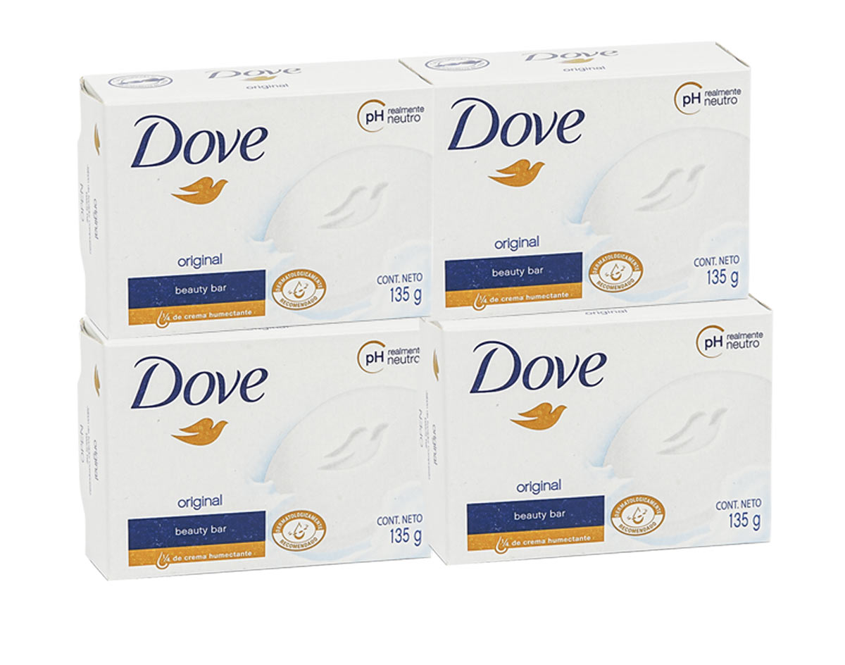 Dove Cream Soap 4x100g