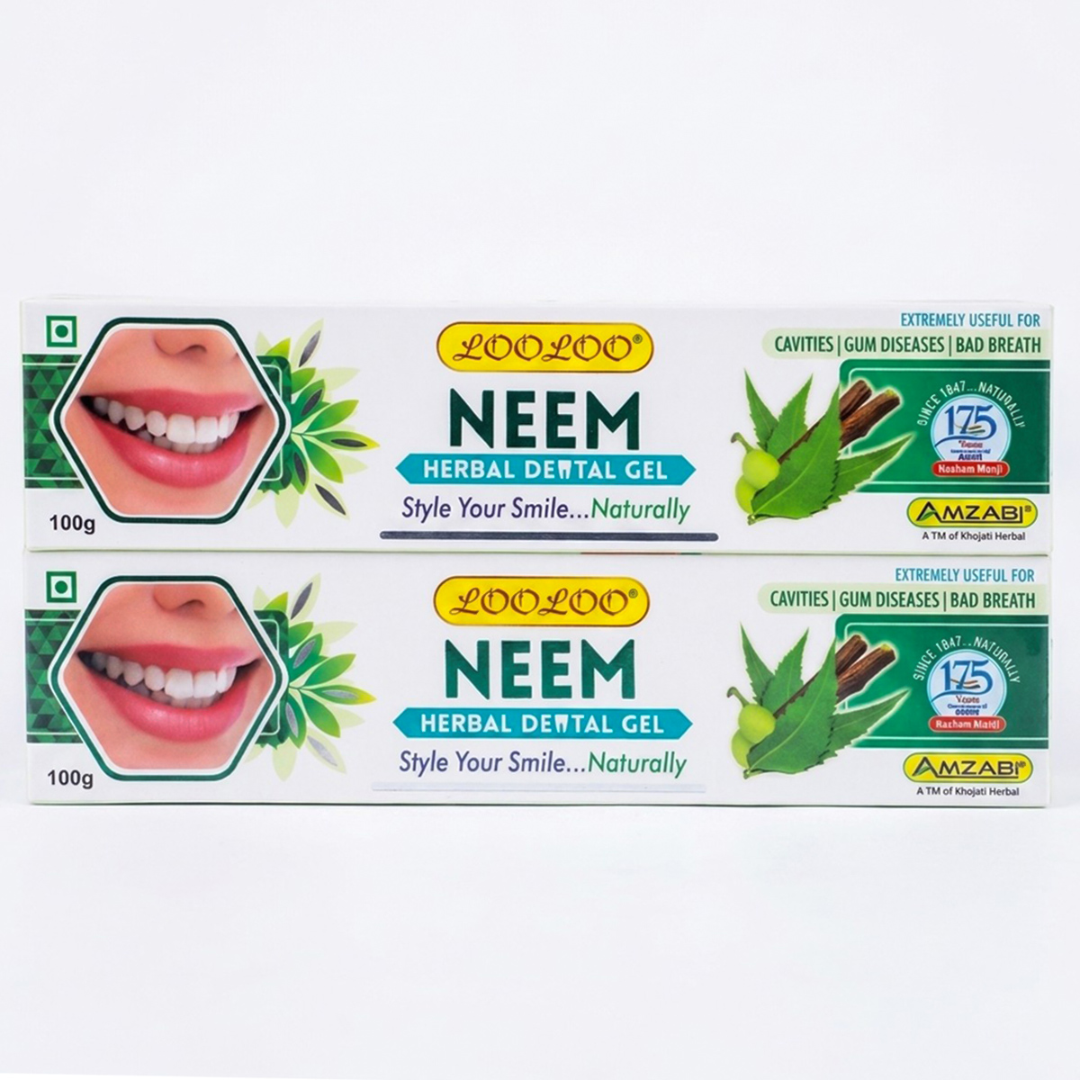 Looloo Neem Herbal Dental Gel 100g