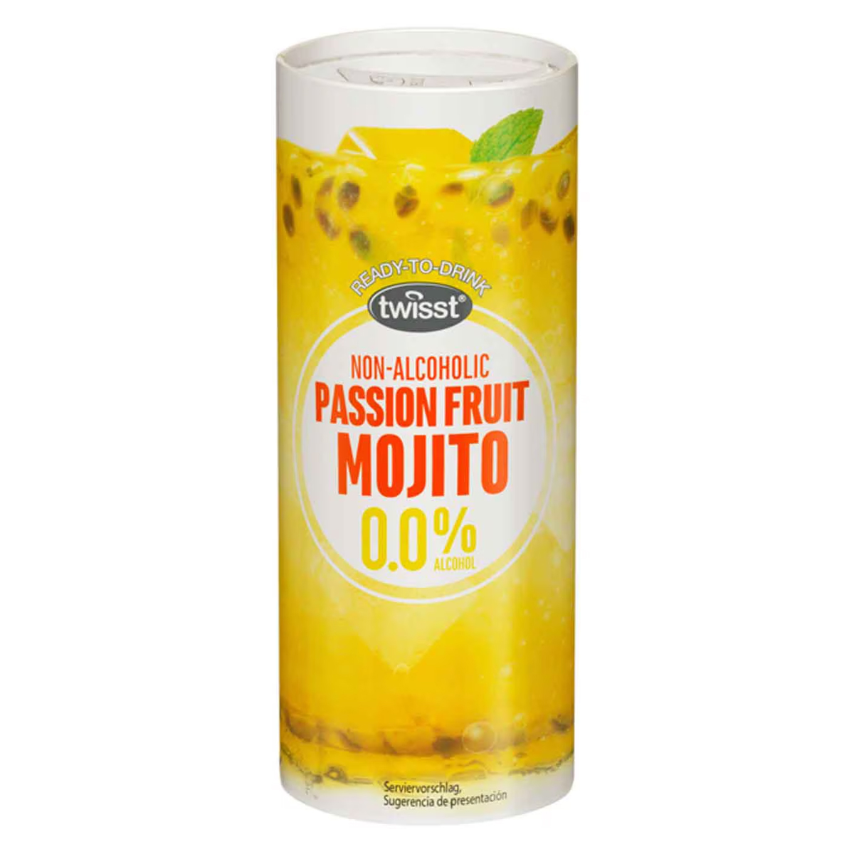 Twisst Non-Alcoholic Passion Fruit Mojito Beverage 240ml
