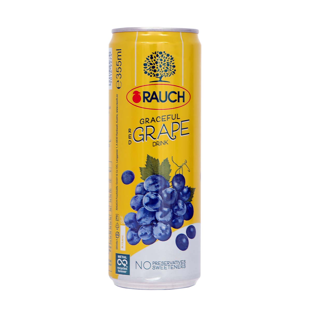 Rauch Red Grape Drink 355ml