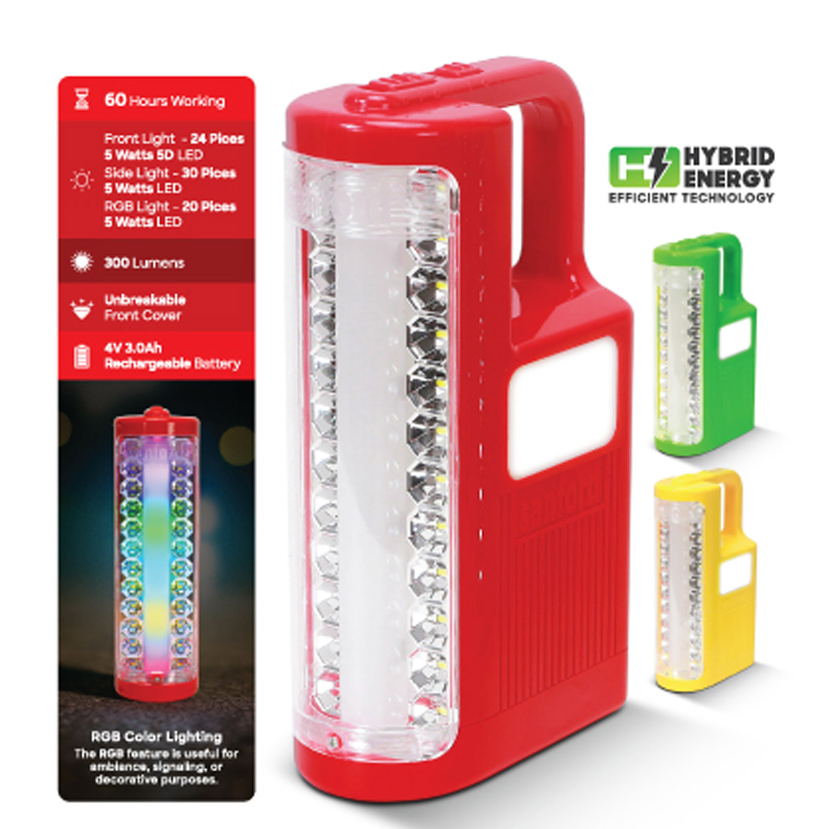 Sanford Emergency Lantern 36 Pieces Led SF4304EL