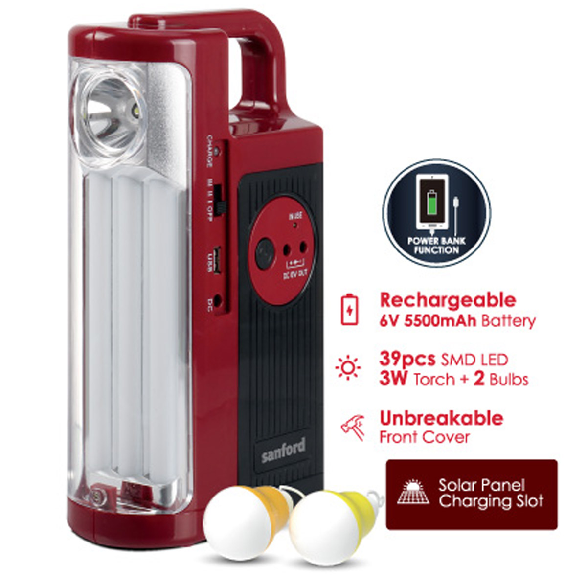 Sanford Emergency Lantern SF4733EL BS