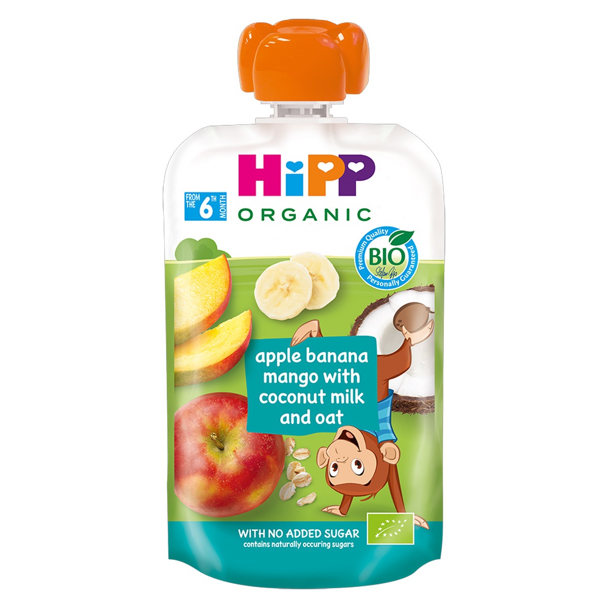 Hipp Organic Apple Banana Mango With Coconut Milk And Oat 100g