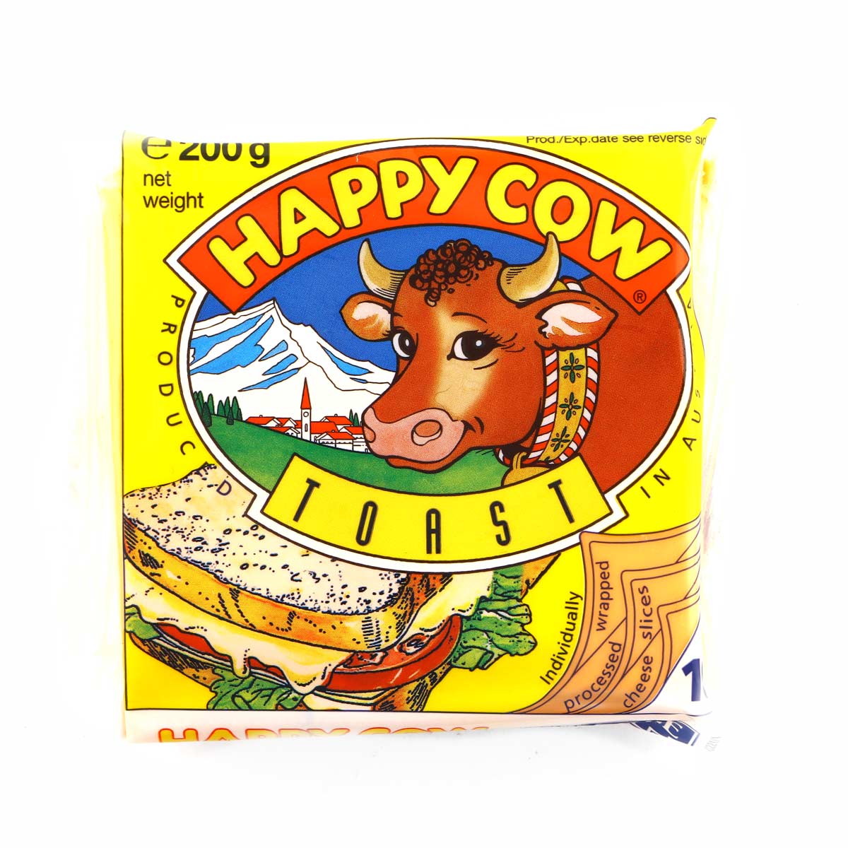 Happy Cow Toast Cheese Slice 200g