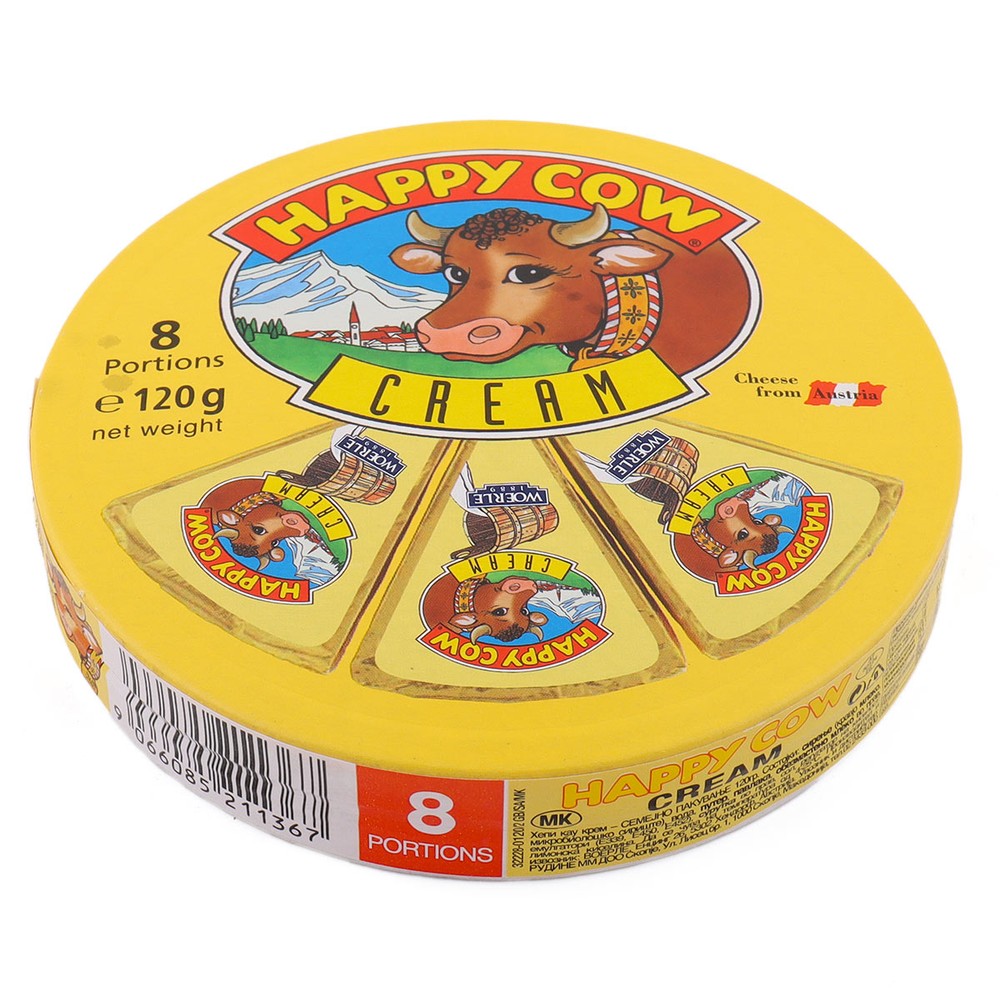 Happy Cow Cream Cheese 120g