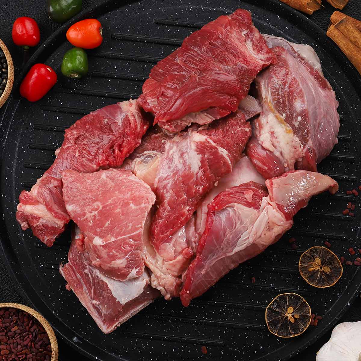 Pakistan Beef With Bone 500g