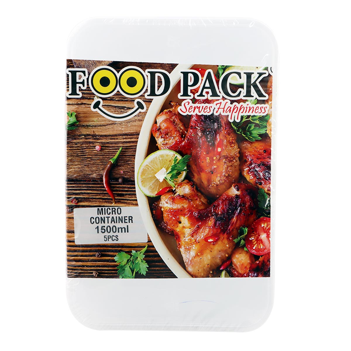 Food Pack Micro Container 5x1500ml