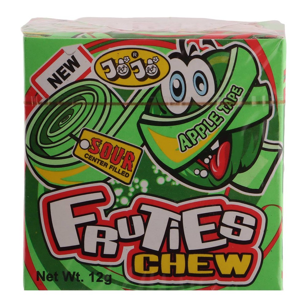 Fruties Chew Apple Flavor 12g