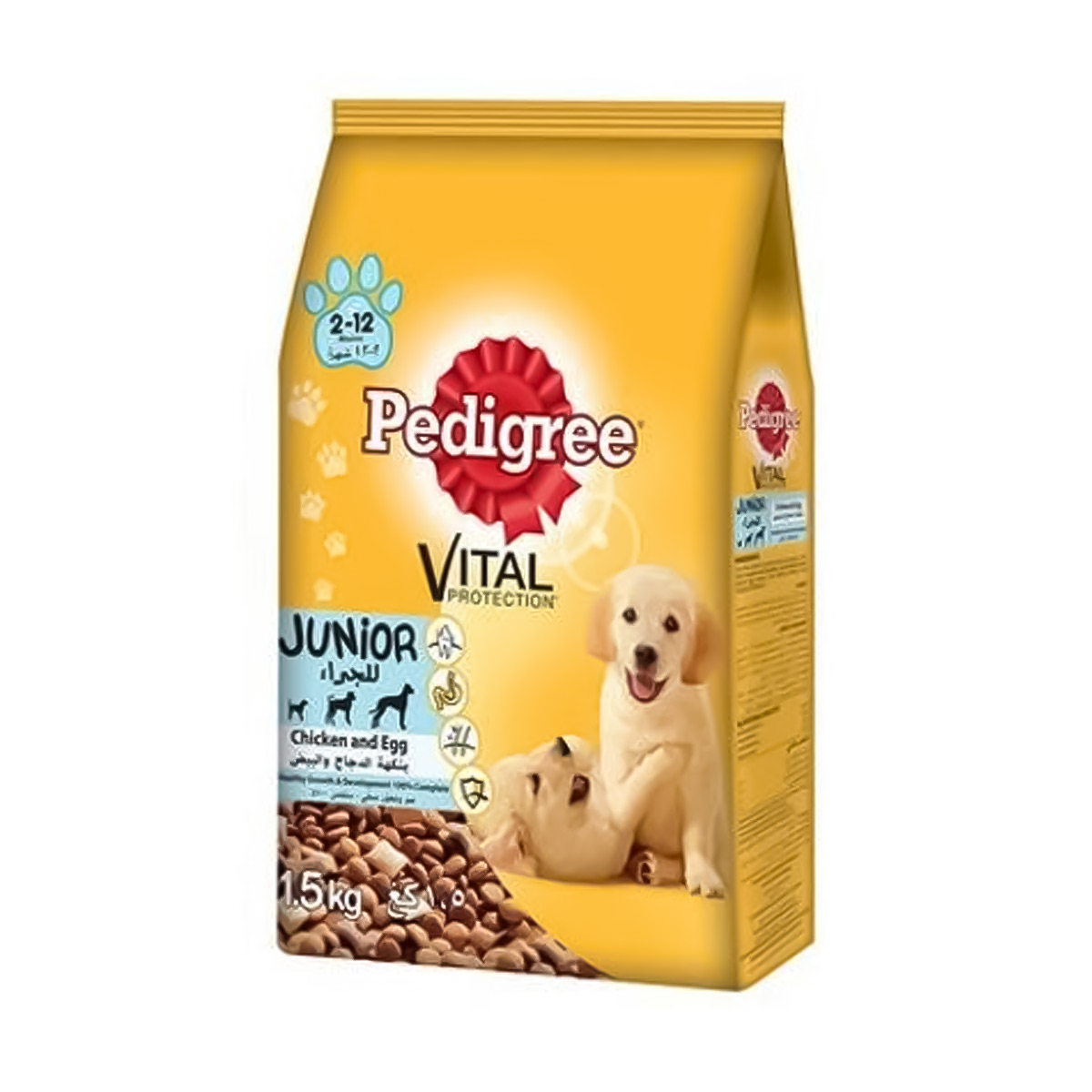 Pedigree Vital Protection Junior Chicken and Egg 1.5kg