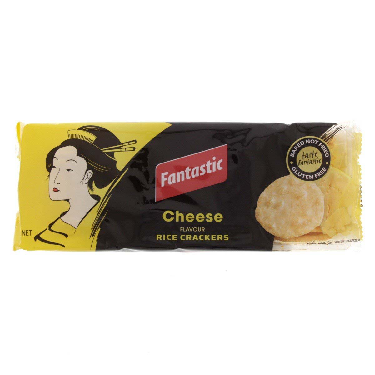 Fantastic Cheese Flavor Rice Crackers 100g