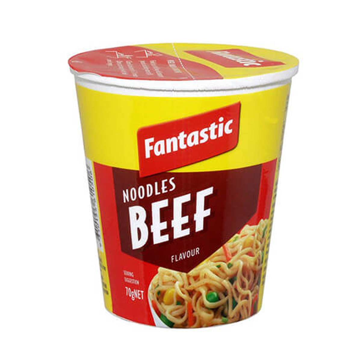 Fantastic Beef Flavour Cup Noodles 70g